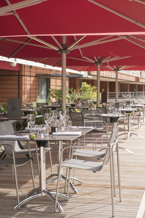 Restaurant Le Zucca のダイニング空間